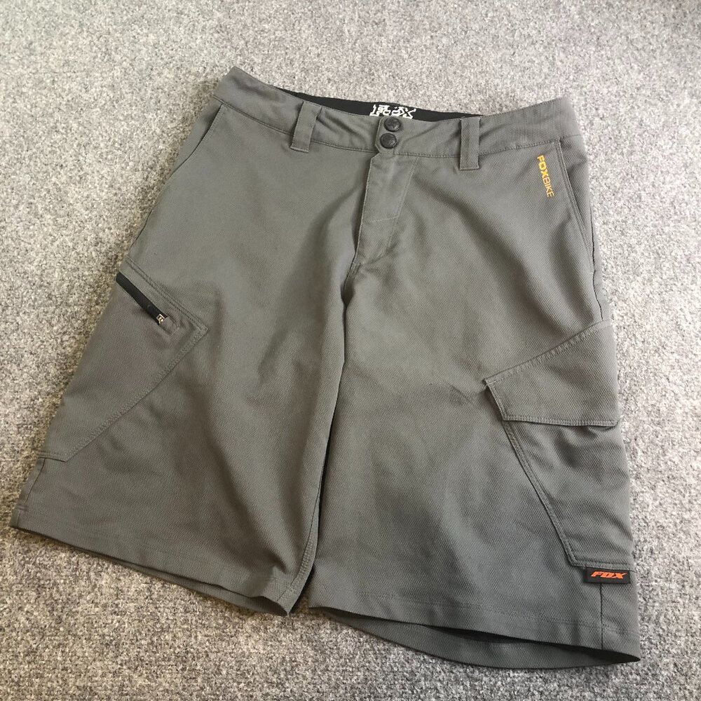 Fox Racing Ranger Shorts Mens 32 Gray Mountain Bix BMX MTB Trail